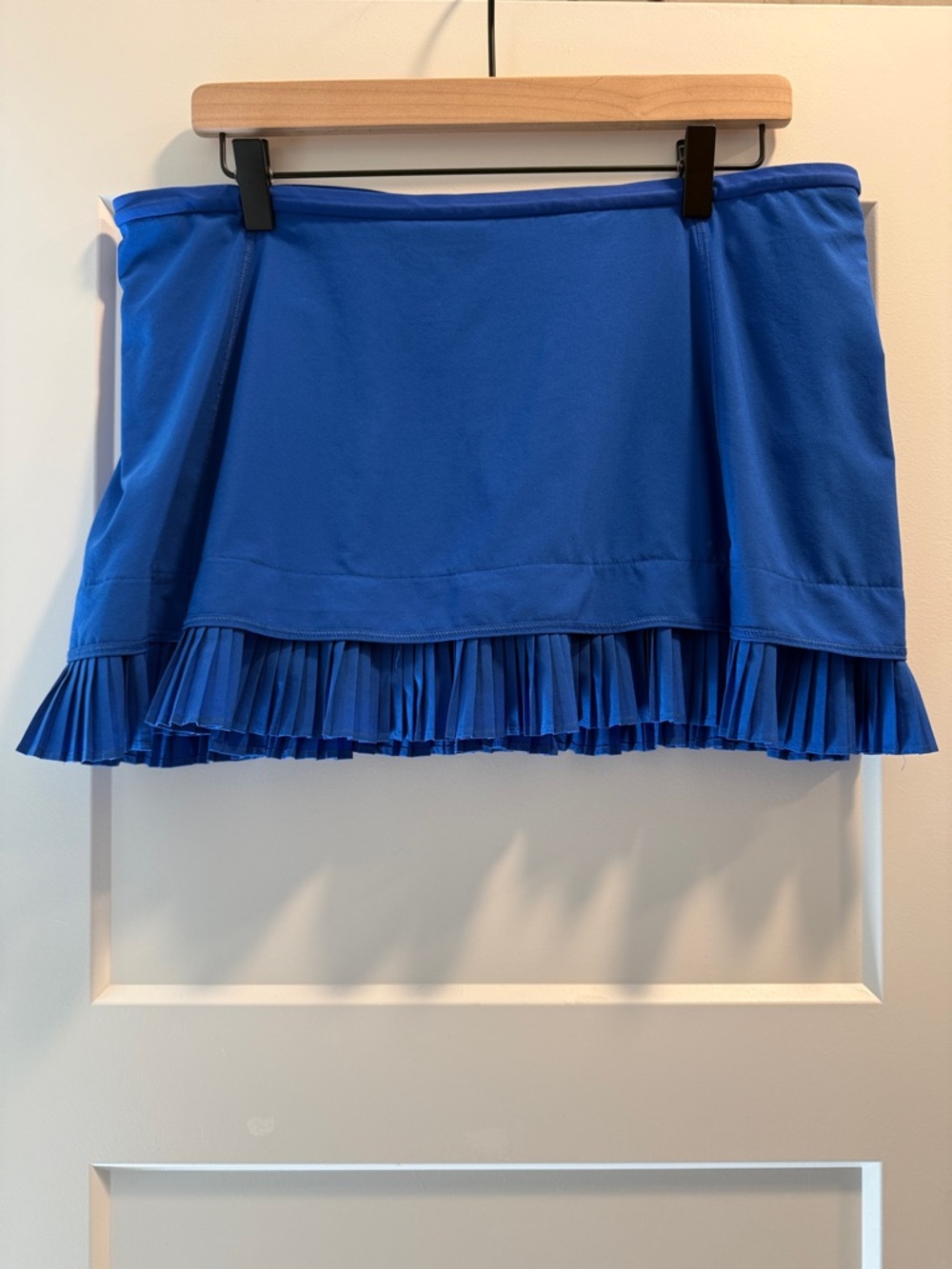 lululemon athletica Royal Blue Pleated Hem Active Skirt